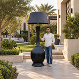A Huge Black floor lamp