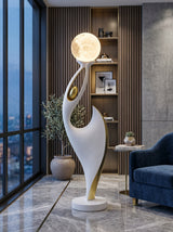 Dancing lady with the moon